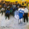 Corrida de toros 3 1901 cubismo Pablo Picasso